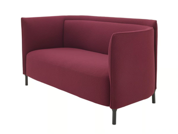 HEMICYCLE - 2 seater fabric sofa by Ligne Roset - view 3